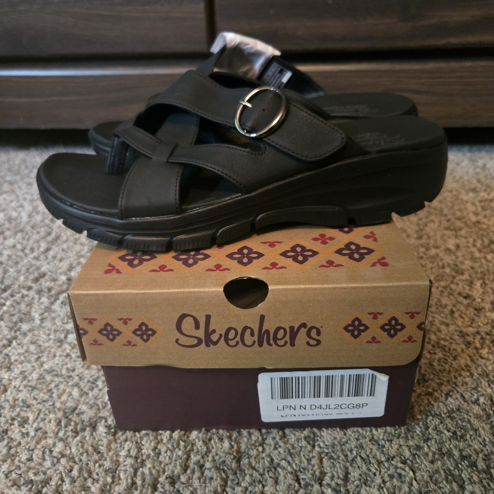 Skechers Black Women's Sandals